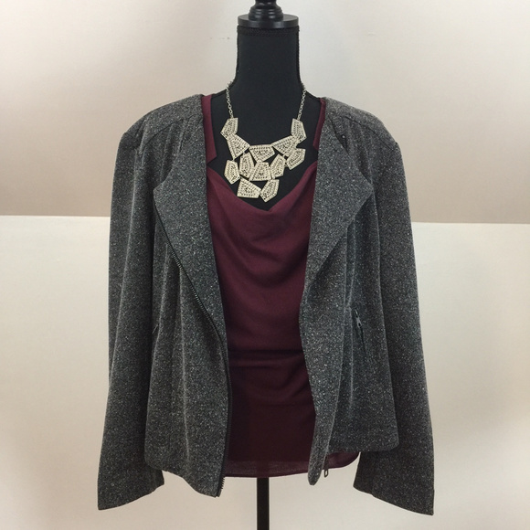 Catherine Malandrino Jackets & Blazers - Catherine Malandrino Runway Moto Jacket